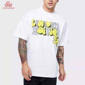 Camiseta de cuello redondo de algodón pesado con estampado de moda, camiseta de diseño personalizado para camisetas con estampado de soplo 3D, camisetas Unisex para hombre de alta calidad - Product Image 1