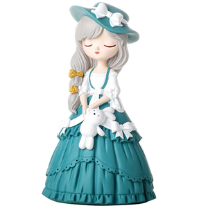 Décoration de maison <span class=keywords><strong>Miss</strong></span> <span class=keywords><strong>Betty</strong></span> Sculpture Résine Artisanat Table De Luxe Belle Fille Décorations Pour La Maison Filles Chambre Décor Ornement Cadeaux - Product Image 2