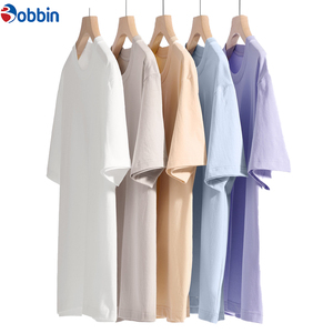 Camiseta Personalizada con Logotipo para Hombre, Talla Grande, Algodón Grueso, Manga Corta, Lisa, Unisex, Camiseta Personalizada para Hombre - Product Image 3