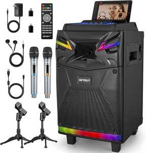 Altavoz de Fiesta de 10 Pulgadas Nuevo con Subwoofer, Juego de Karaoke con Calidad de Sonido de Alta Fidelidad, Origen Estadounidense, para Uso Doméstico - Product Image 3