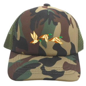 OEM ODM Camo 5 Panneaux Polyester Maille Snapback Logos Personnalisés Chapeaux de Baseball en Coton Hommes/Femmes Casquette Chasse en Plein Air Fabriqué - Product Image 4