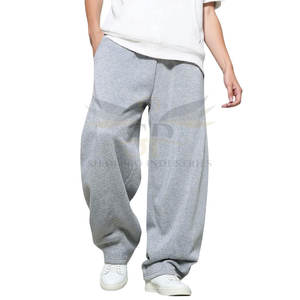 Pantalones holgados de lana para hombre de alta calidad con servicios OEM, pantalones holgados de lana para hombre de diseño personalizado de último estilo para adultos - Product Image 1