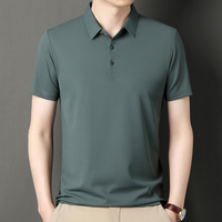 T-shirt Homme Personnalisé avec Logo OEM – Nouveau Modèle Décontracté et Professionnel, Fin, Respirant, à Col Revers, Manches Courtes
