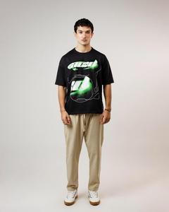 100% coton design personnalisé et logos graphique imprimé goutte épaule 2025 été manches courtes services OEM unisexe t-shirts - Product Image 5