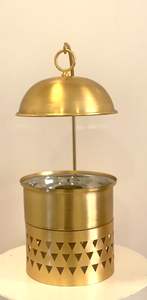 Casserole en acier inoxydable de la meilleure qualité finition argent doré Meilleures ventes d'hôtels de luxe émaillés Pot chaud pour servir - Product Image 3