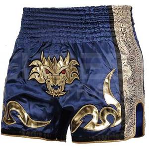 Shorts de boxe pour hommes de haute qualité, confortables et respirants, taille élastique, dernier design, vêtements de sport décontractés, motif uni, musculation - Product Image 3