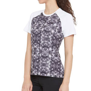 2025 O-Neck <b>Women's</b> <b>T</b>-<b>Shirts</b> New Style Breathable Summer Wear Low MOQ Solid Colors with Unique Print Pattern on Sale - Product Image 3