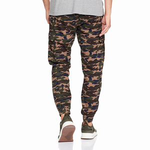 2024 Best-seller Pantalon Cargo décontracté pour homme Taille haute Léger Coton Polyester Toile Logo et étiquette personnalisés - Product Image 3