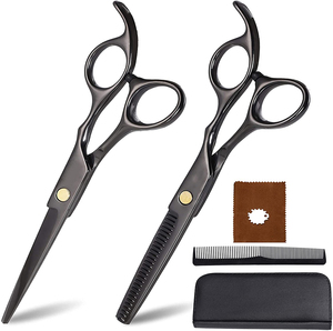 Tijeras manuales de peluquería, fabricación profesional, acero inoxidable, para cortar el pelo - Product Image 1