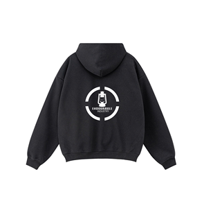 Sudadera con capucha 420 Gsm personalizada de alta calidad ecológica 100% algodón grueso sólido estampado en relieve invierno XS personalizado - Product Image 2