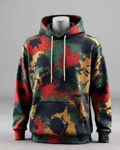 Sweat-shirts pour hommes en molleton personnalisé de haute qualité, sublimation intégrale, manches longues, sweat-shirts tendance personnalisés pour hommes - Product Image 6