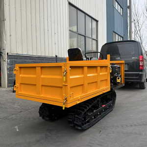 Dumper Mini traktor pembawa jejak kecil mendaki merayap dengan muatan Dumper truk <span class=keywords><strong>Crawler</strong></span> Orchard taman Dumper Transporter - Product Image 6
