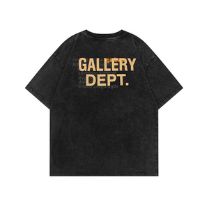 Personalizable de alta calidad 100% algodón Regular Fit Diseño original Cuello redondo Camiseta de manga corta para hombres Mujeres Impresión digital - Product Image 5