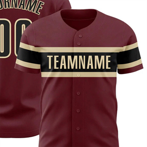 Maillots de baseball personnalisés pour les équipes sportives avec logos, noms et numéros personnalisés dans une variété de couleurs et de styles - Product Image 4