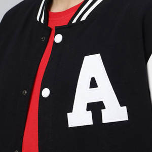 Dernières vestes d'université avec logo personnalisé pour hommes et femmes Vestes d'université en chenille Logos Vestes de baseball Broderie en laine et cuir - Product Image 4