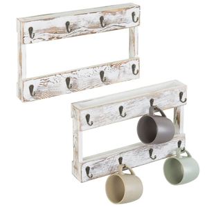 Uxury-Soporte de madera y metal para tazas de café, utensilios de cocina para el hogar, encimera de cocina de hotel, hecho en la India 2023 - Product Image 3