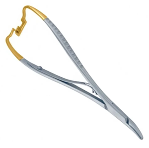 TC ที่ใส่เข็มโลหะแบบโค้ง140มม. ที่ใส่เข็มคุณภาพสูงเครื่องมือเกี่ยวกับศัลยกรรมกระดูก - Product Image 6