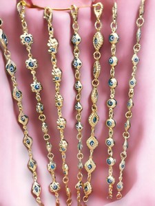 สร้อยข้อมือหุ้มสายสเตนเลสประดับเพทายและไข่มุกเทียม – ของขวัญอินเทรนด์ - Product Image 6