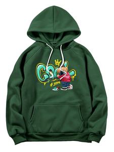 Sudaderas con Capucha de Algodón 100% OEM Más Vendidas, Logotipos y Diseños Impresos Personalizables, Sudaderas con Capucha Casuales de Gran Tamaño para Hombre - Product Image 5