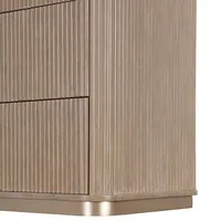 Commode à 6 tiroirs West Kensington en couleur Sea Salt Caramel |   Commode de chambre élégante de style transitoire