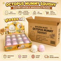 Jouet Squishy Octopus Mummy Southpeak, Blocs de Construction, Jouets Sensoriels Anti-Stress, Vente en Gros, Fabrication OEM