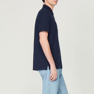 เสื้อโปโลผู้ชายคุณภาพสูงสำหรับฤดูร้อน สไตล์ลำลอง สีพื้น แฟชั่น ติดกระดุม ระบายอากาศ แขนสั้น - Product Image 4