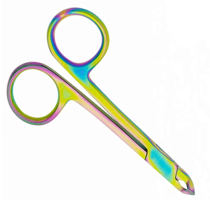 High Quality Titanium Color Stainless Steel Manicure <b>Nail</b> Nipper with <b>Scissor</b> Style Handle Beauty Logo <b>for</b> Baby Finger Use - Product Image 4