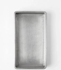 Exxent Serveringsbakke Bandeja de servicio Bandeja de comida de aluminio rectangular Plato de servicio de metal Bandeja de comida Cocina - Product Image 1