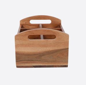 Bulk Customized Premium Wooden Spoon Holder Dining Table Use Spoons Organizer - Product Image 4
