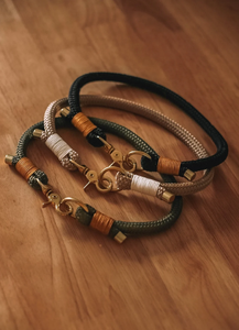 Correa de perro personalizada, cuerda de collar de perro colorida, correa de cuerda de algodón personalizada de 5 pies - Product Image 4