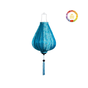 Traditional Silk Lantern with Bamboo Frame for Festival Wedding and Street <b>Decoration</b> - Product Image 2