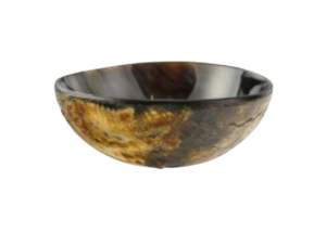 ASSISTANCE WATERS BOL EN CORNE DE BUFFALO POUR SERVIR LES ALIMENTS Bol en corne décoratif UNIQUE pour centres de table Corne durable - Product Image 3