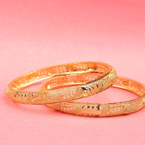 Bracelets en laiton élégants pour femmes pierres en relief indien plaqué or bijoux accessoires classiques pour la fête de mariage porter cadeau parfait - Product Image 5