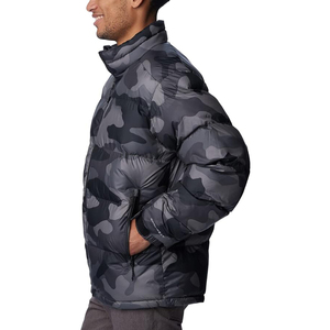 Veste d'hiver matelassée en duvet surdimensionnée pour homme, sur mesure, avec col montant en laine, fermeture éclair, résistante à l'eau, livraison DDP - Product Image 4