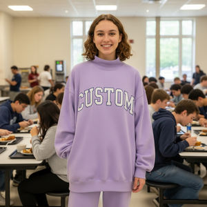 Sweat-shirts Alpha Phi Alpha pour femmes, 100% coton, uni, vintage, streetwear, vêtements de sport, ensemble long 2 pièces, survêtement - Product Image 6