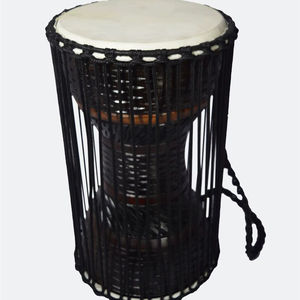 SOLOBEAT Classique Fabriqué À La Main Mini Africain Djembe Tambour-Bois D'acajou Peau De Chèvre Naturelle Corde En Nylon Haute Tension Corde Noire Accordée - Product Image 1