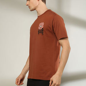 Camisetas Formales de Hombre de Alta Calidad al por Mayor, 100% Algodón de Punto, Cuello en V, Manga Corta, Logotipo Personalizado Estampado, 220g - Product Image 2