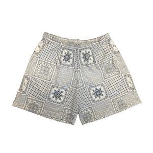 Shorts de sport décontractés unis vierges 100 % OEM, style vintage, pour sublimation, streetwear, basketball, dernière collection homme 2026 - Product Image 4