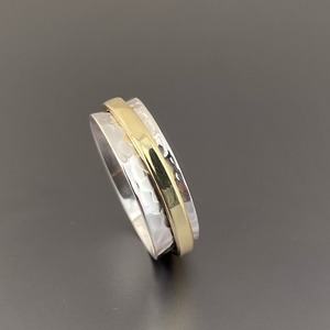 Best Quality 925 Sterling <b>Silver</b> <b>Spinner</b> <b>Ring</b> Fine Jewelry Fidget Band for Women Fashionable Wedding <b>Ring</b> - Product Image 3