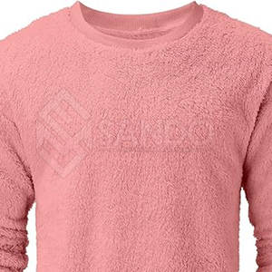 Sudadera Sherpa de talla grande para hombre superventas, alta calidad, 100% algodón, nuevo diseño, patrón sólido, estilo informal de invierno - Product Image 5