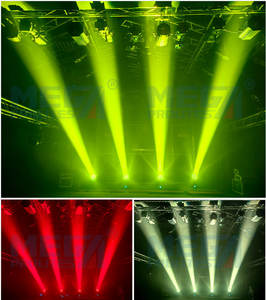 7x40W RGBW 4in1 DMX 512 LED 세척 줌 꿀벌 눈 무대 디스코 디제이 파티 클럽 바에 대한 움직이는 헤드 라이트 주도 - Product Image 5