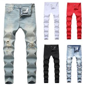 Vente en gros de jeans décontractés pour hommes, jeans extensibles pour hommes OEM, pantalons en denim personnalisés de l'usine 2023, nouveau Design, haute qualité - Product Image 1