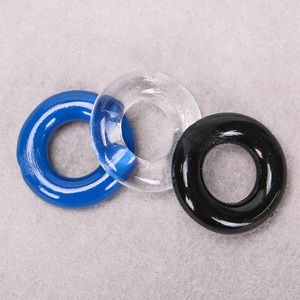 Anneau pénien en silicone, produit de bien-être pour adultes, anneau pénien en silicone souple - Product Image 5