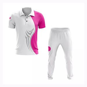 Ropa deportiva personalizada para hombres y adultos con etiqueta privada, kit de uniforme de críquet, camiseta, pantalón, antiarrugas, secado rápido, 100% poliéster para combinar - Product Image 6