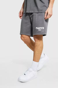 Short de basket-ball 5xl brodé pour homme grande taille avec maille de compression été Mba - Product Image 3