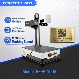 Mesin Penanda Laser Fiber Perfect Laser 20W 30W 50W untuk Pengukiran dan Penandaan Logam, Baja Tahan Karat, Aluminium, Besi - Product Image 1
