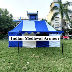 Carpa Medieval Portátil para Tres Estaciones con Estacas Hexagonales/Diamante, Forma Redonda, Gran Espacio - Product Image 3