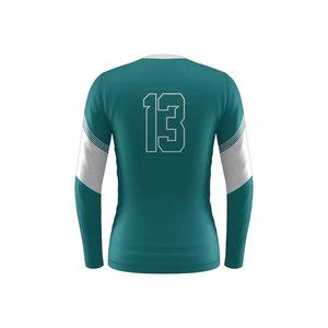 Camiseta de Voleibol Unisex de Último Diseño - Color y Logotipo Personalizados, Alta Calidad, 100% Poliéster (180g), Tallas XS-4XL - Product Image 3