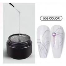 LSJ-05 Nail Art Manicure salone smalto Plateado 6 pezzi UV personalizzabile peso basso MOQ per Gel solido per saloni di bellezza