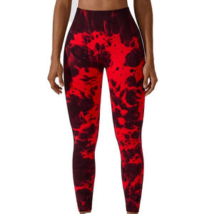 Nouveau legging côtelé teinté OEM pour femmes collants de sport pour femmes pour le jogging et l'exercice leggings pour l'entraînement - Product Image 2